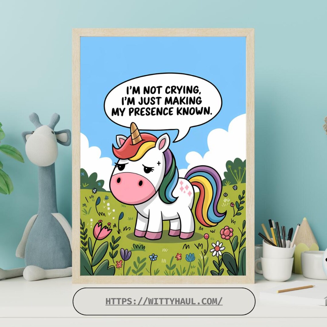 Funny Baby Nursery Art Print, New Parent Gift - Image 6