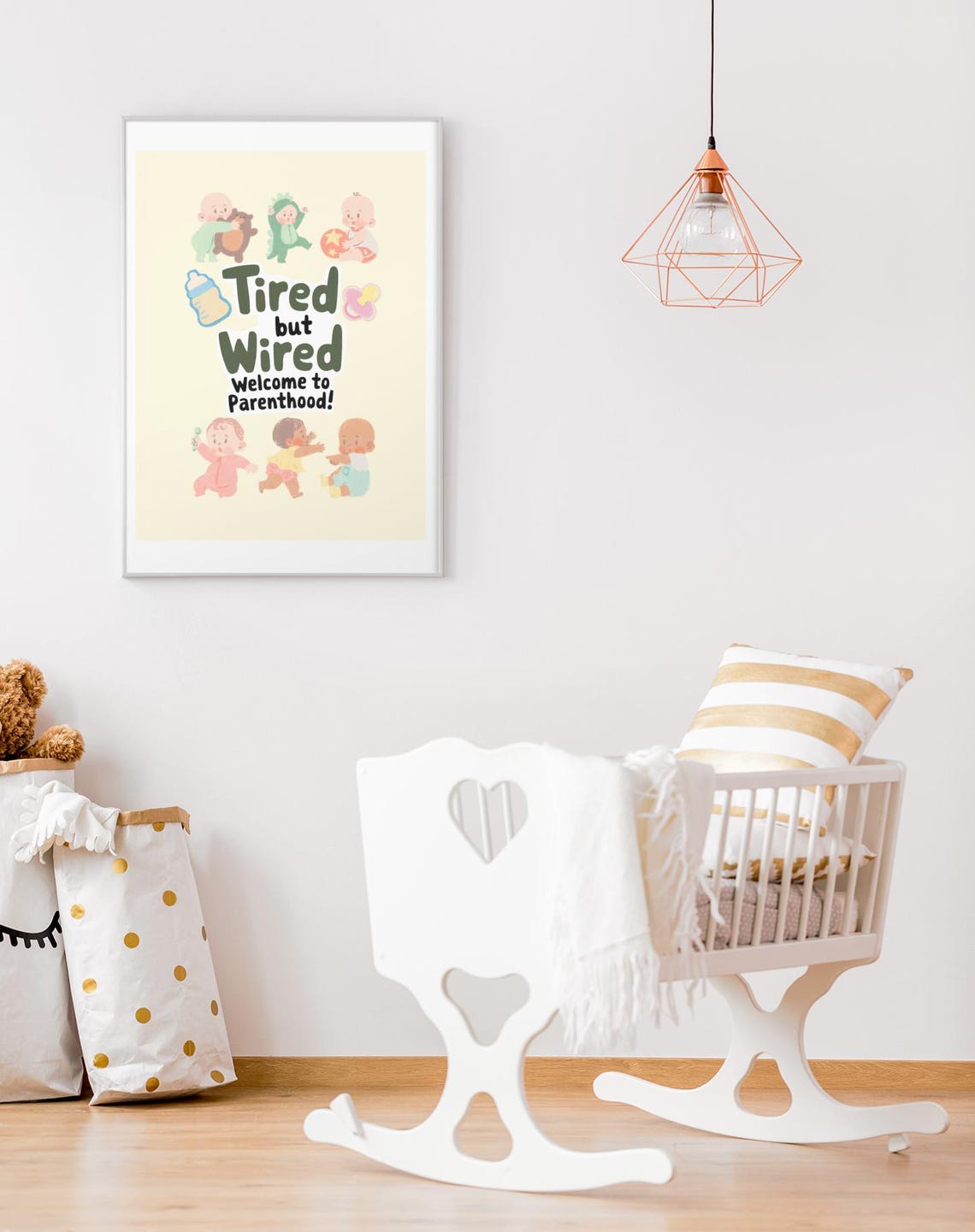 Funny Nursery Artwork, Baby Shower Gift - Image 5