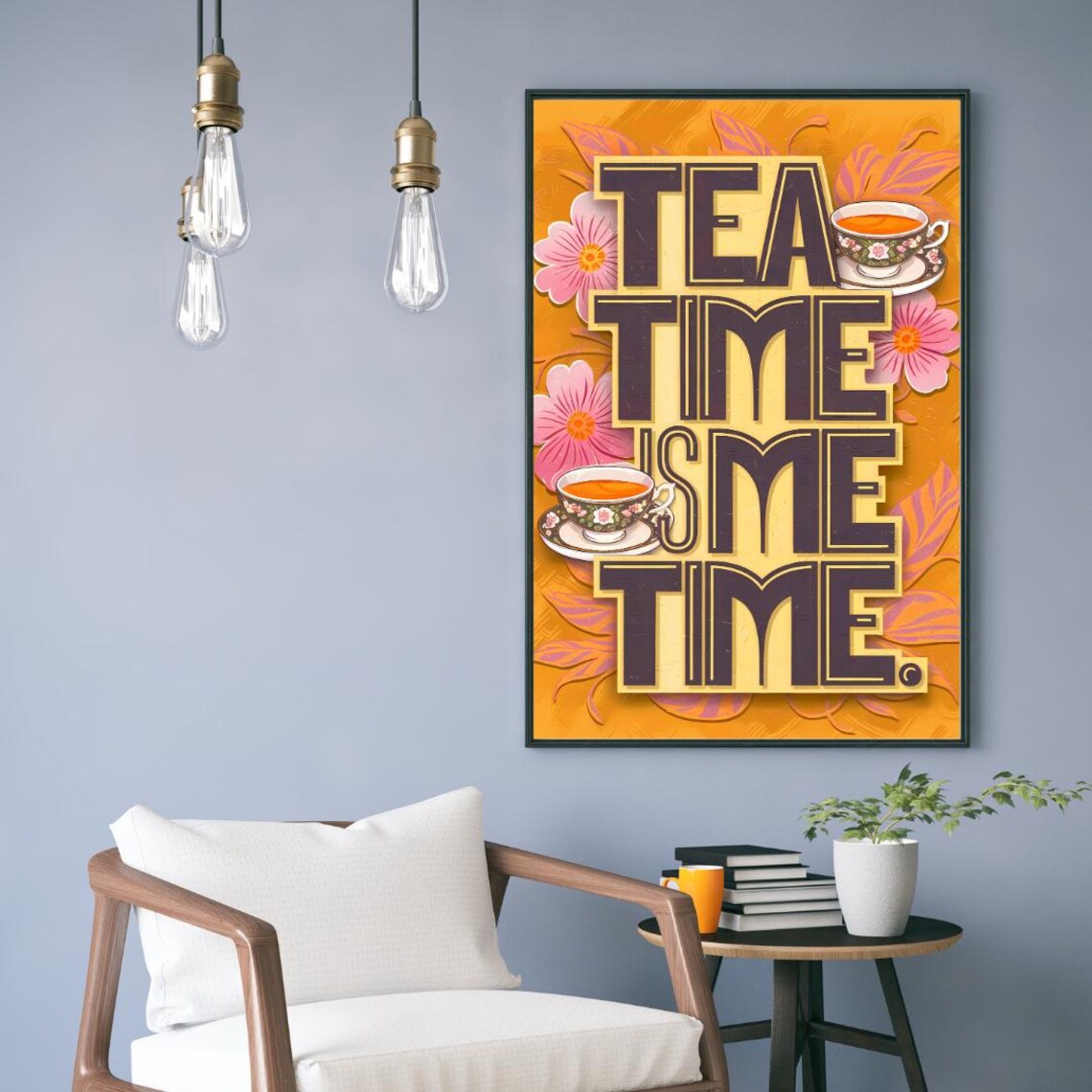 Tea Humor Art Print, Tea Lover Decor - Image 2