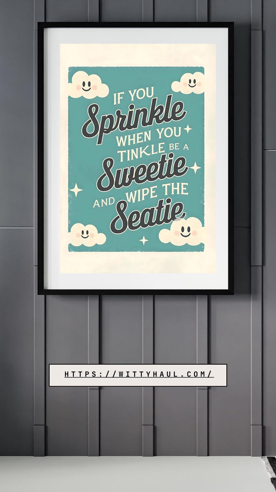 Funny Toilet Art Print, Bathroom Decor - Image 6