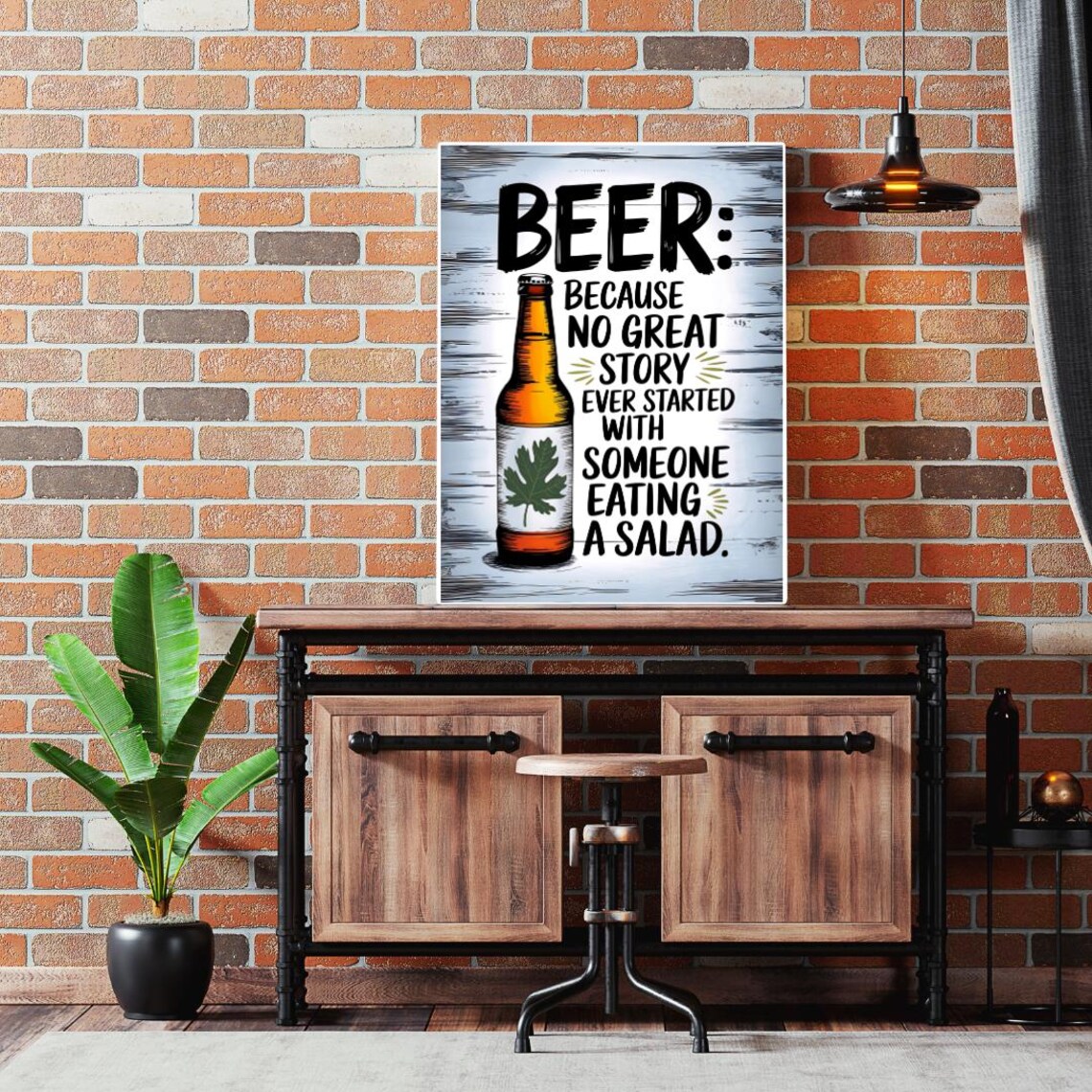 Beer Humor Wall Art Print, Funny Beer Jokes - Image 5