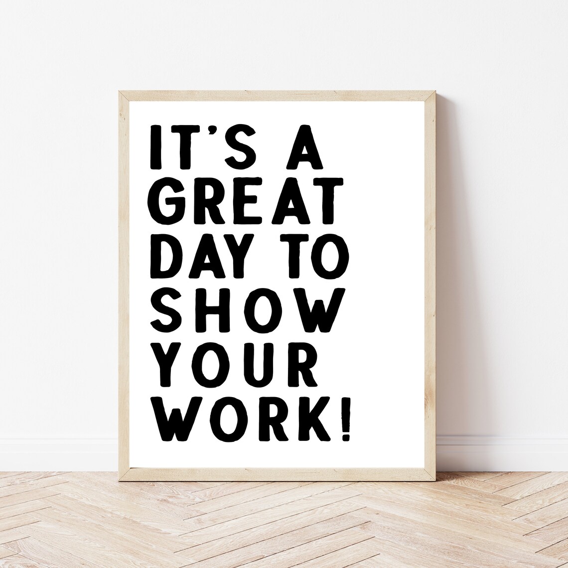 Math Classroom Humor Art Print, Funny Teacher Gift