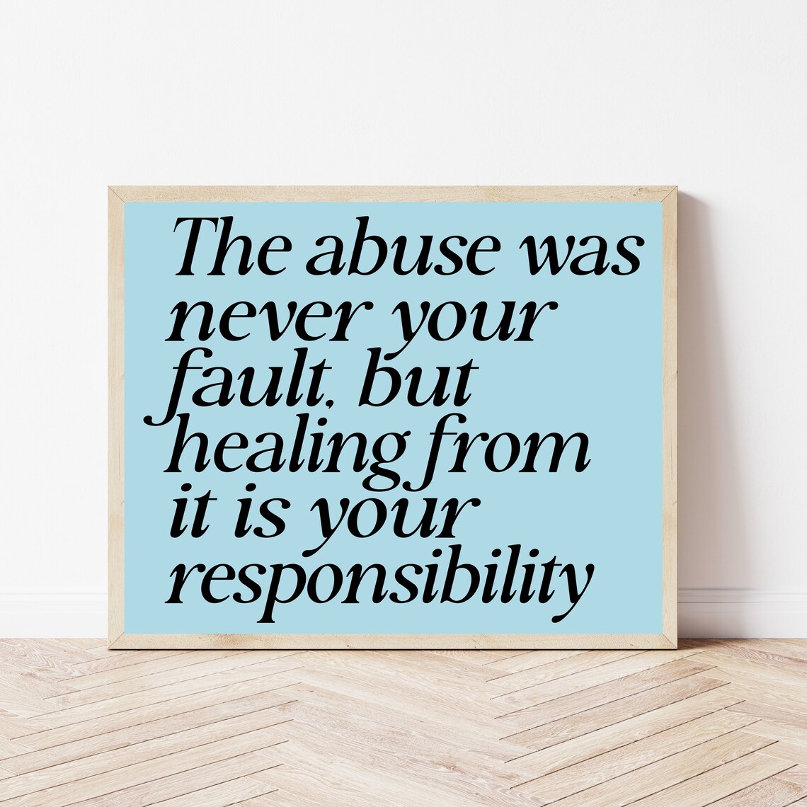 Healing Therapy Office Sign Poster, Inner Child Recovery