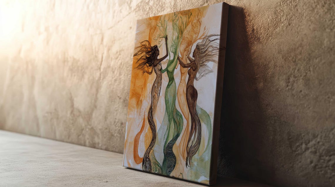 Abstract Art, Modern Housewarming Gift - Image 2