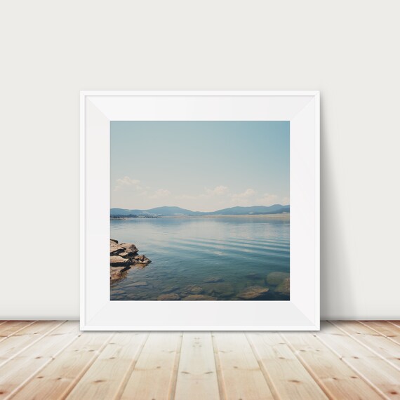 Eleven Mile Reservoir Colorado Calm Lake Mountain Photo Poster