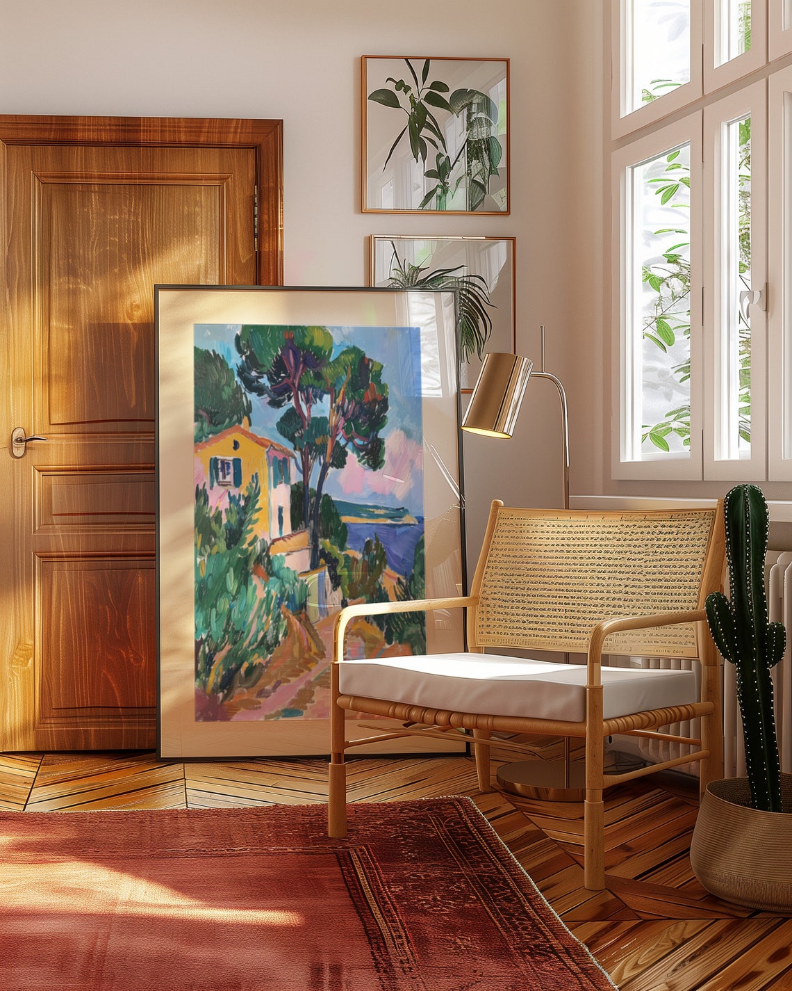 Landscape Poster Matisse Decor Exhibition Art Dopamine Decor Mid Century Wall Art Landscape Poster - Image 3