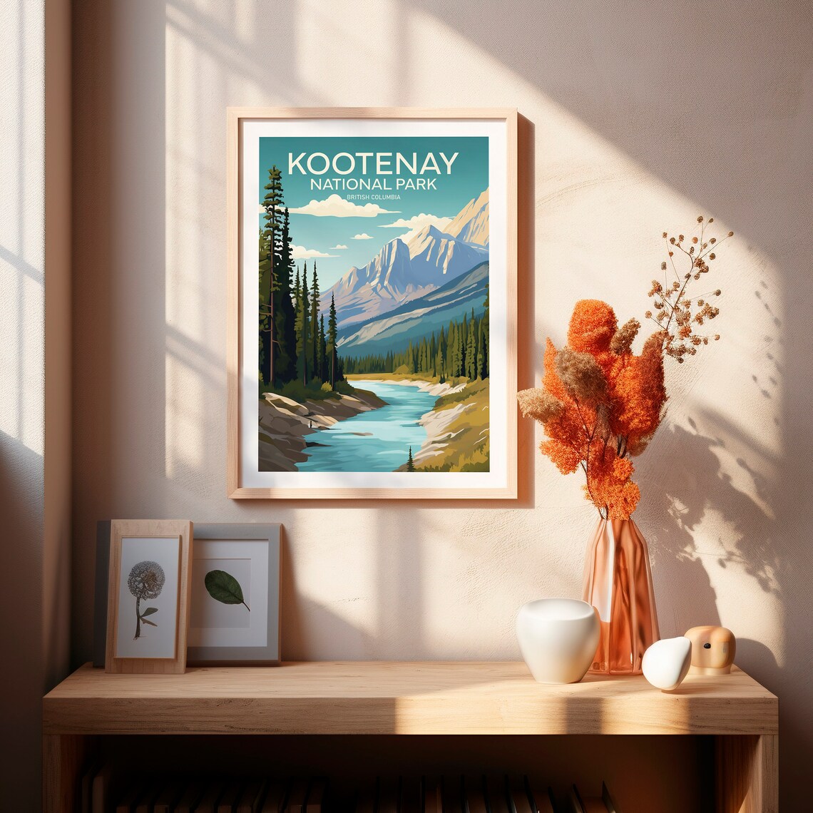 Kootenay Traditional National Park Travel Poster - Image 2