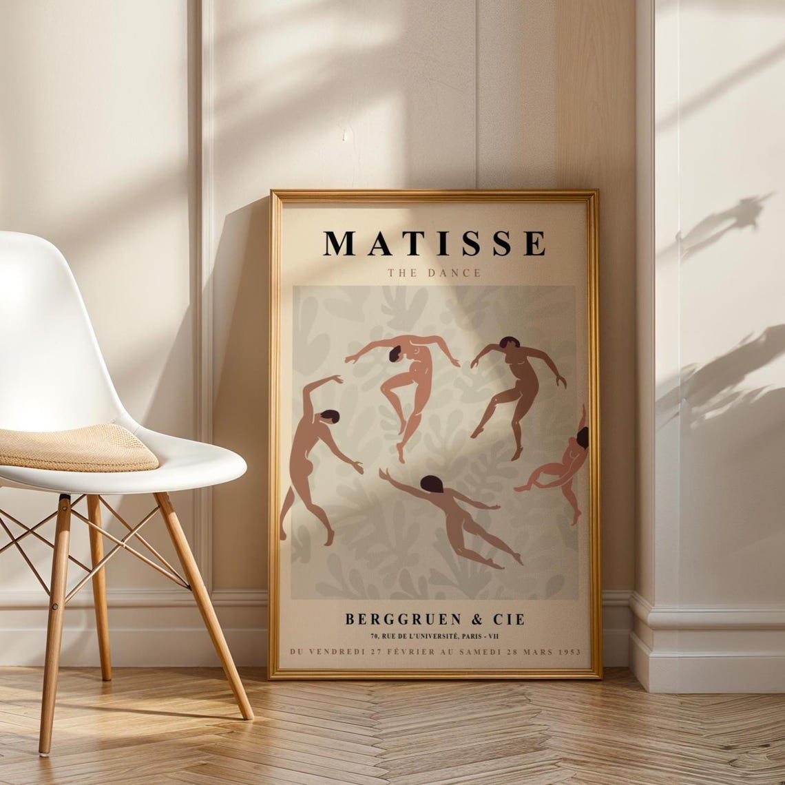 Matisse The Dance Stylized Dancers 1953 Exhibition Art Poster
