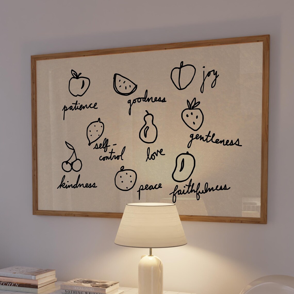 Fruit Of The Spirit, Christian Decor Poster