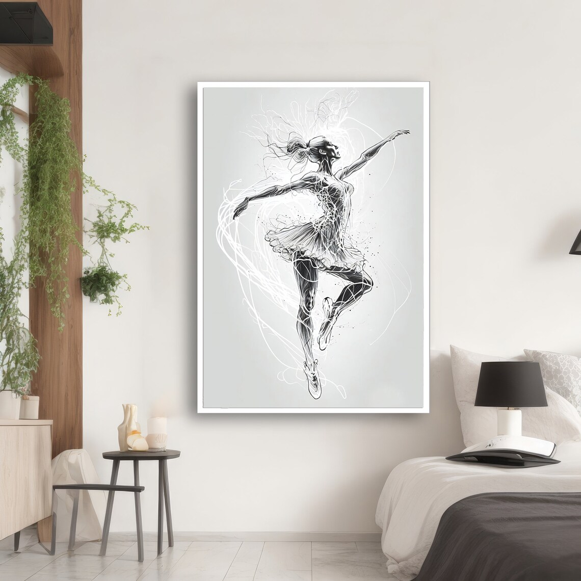 Abstract Ballet Dancer, Modern Dance Art - Image 2