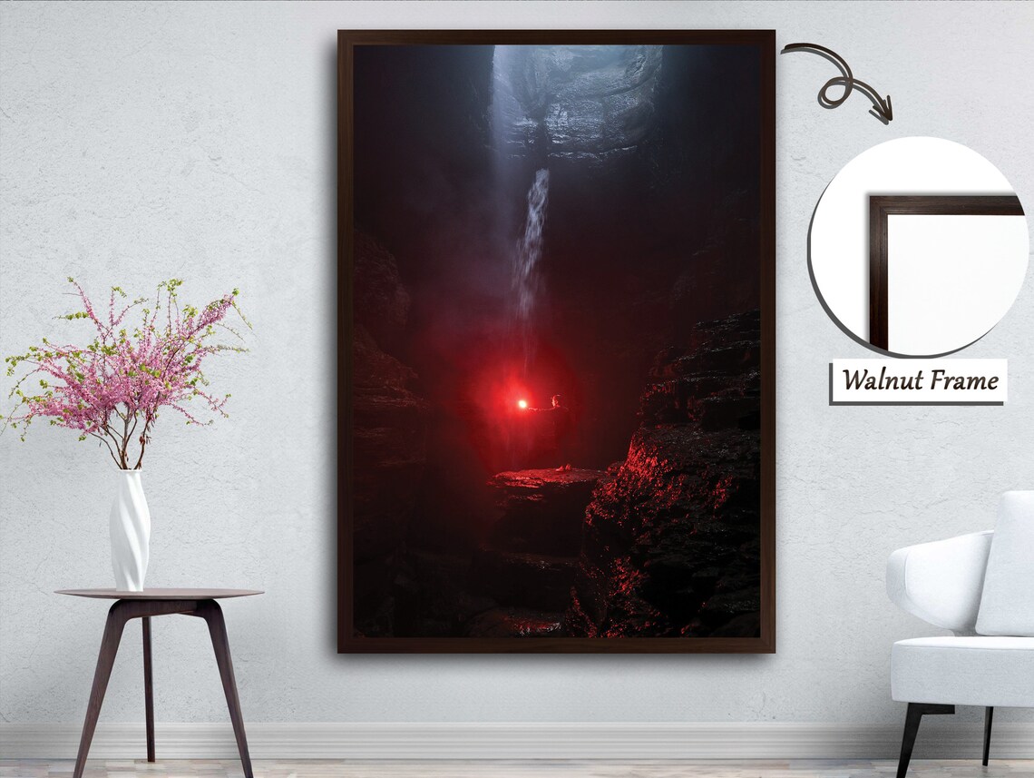 Light Of Mystery, Mysterious Box Cave Art Print - Image 3
