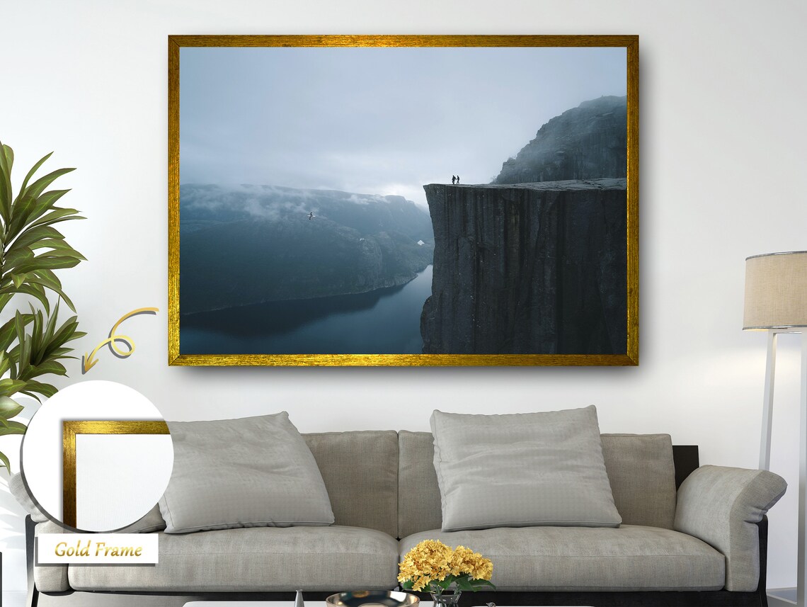 Majestic Cliff Landscape, Natural Wonder Art Print - Image 4