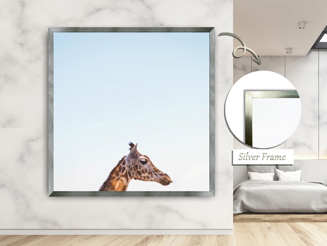Heavenly Giraffe - Contemporary Travel Poster - Image 2