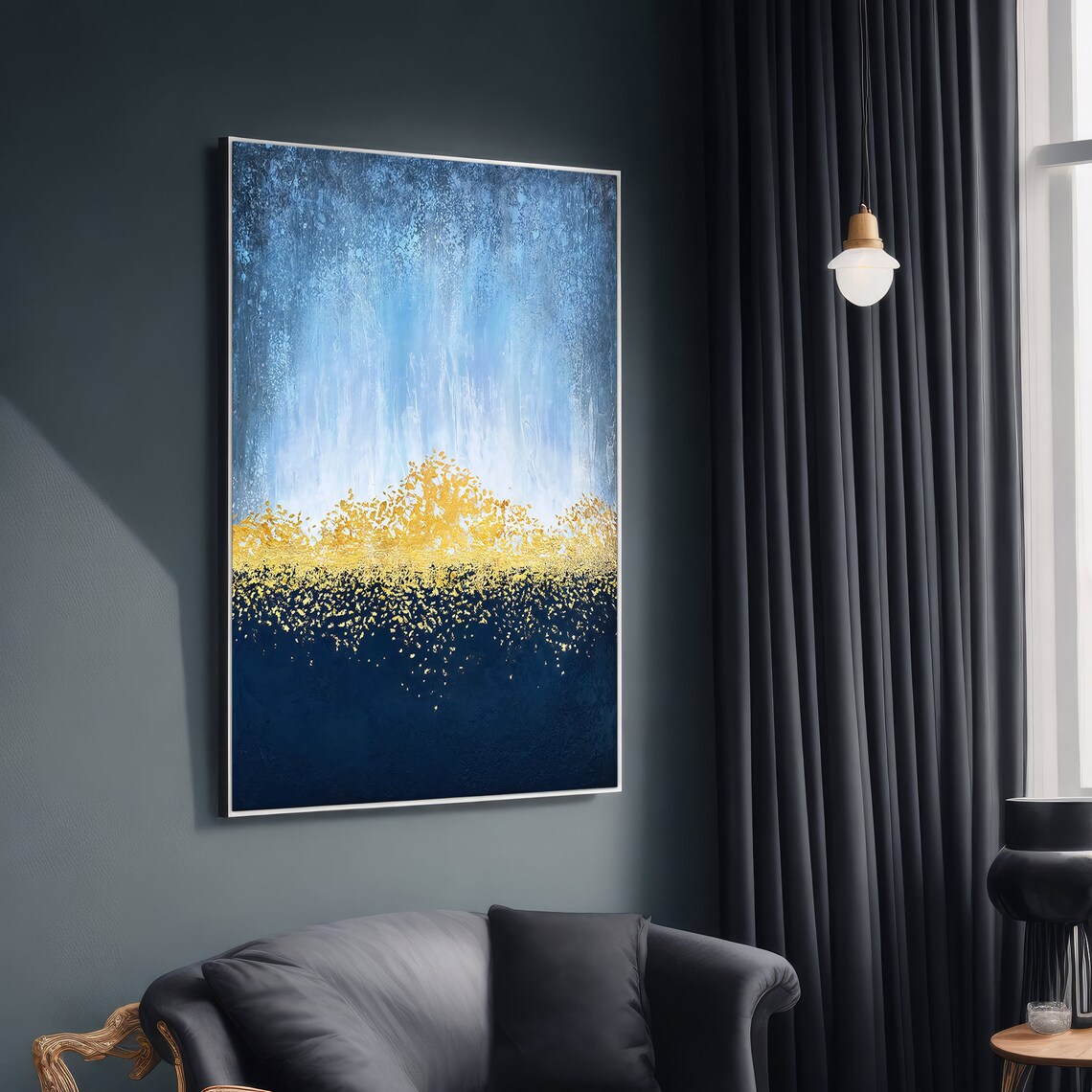 Modern Abstract Painting, Contemporary Home Decor