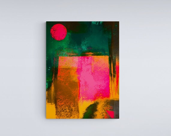 Fine Art Abstract Canvas Wall Handmade Modern Artwork For Stylish Interiors