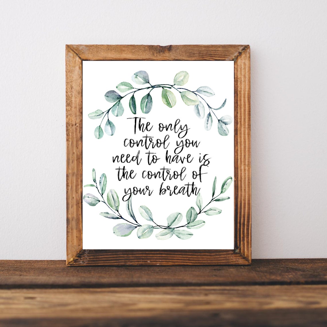 Daily Affirmation Wall Art Affirmations Poster Decor Morning Sign