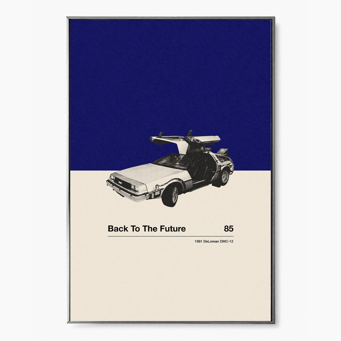 Back To The Future, Mid-Century Movie Art Print - Image 2