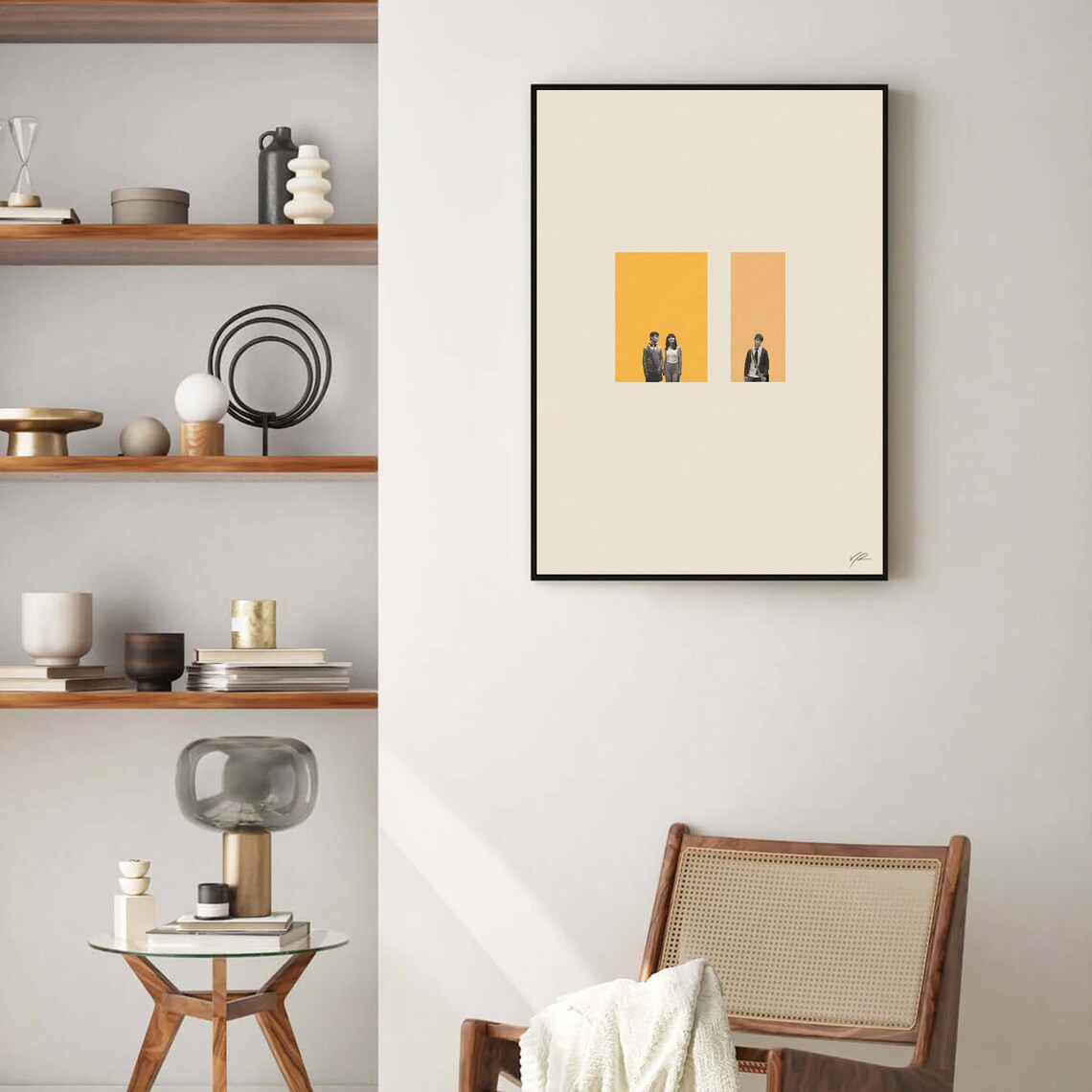 500 Days Inspired Poster, Mid-Century Modern Art Print - Image 3