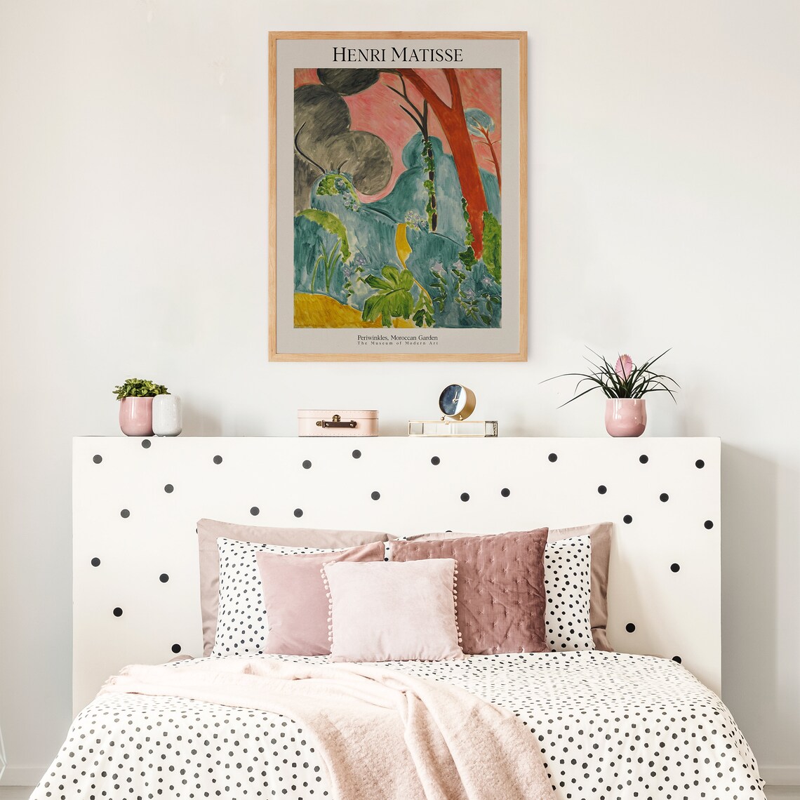Henri Matisse Periwinkles Moroccan Garden Fauvist Landscape Poster - Image 3