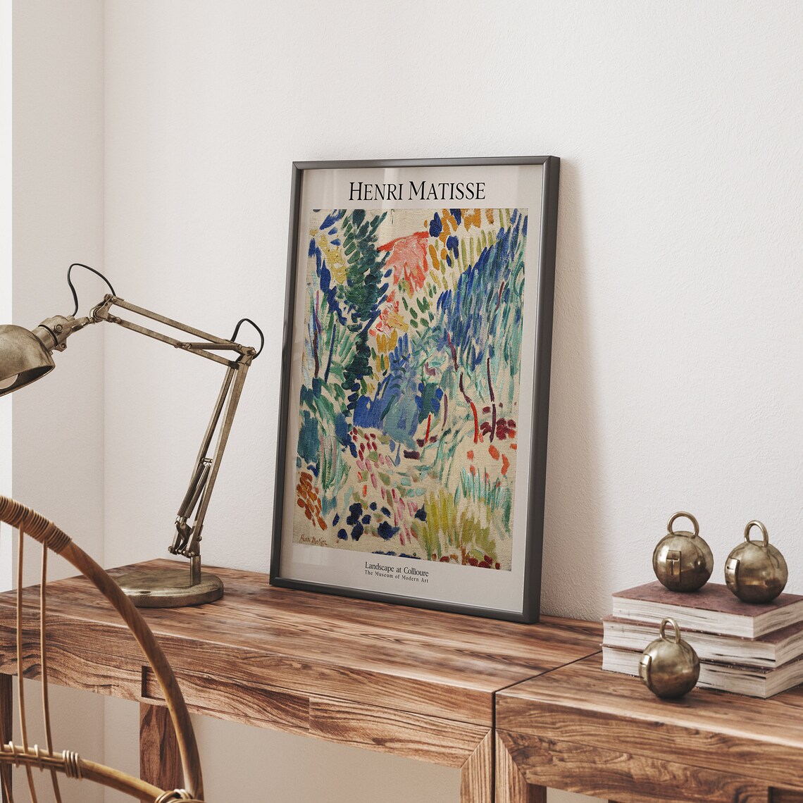 Henri Matisse Landscape At Collioure Fauvist Colorful Art Poster - Image 4