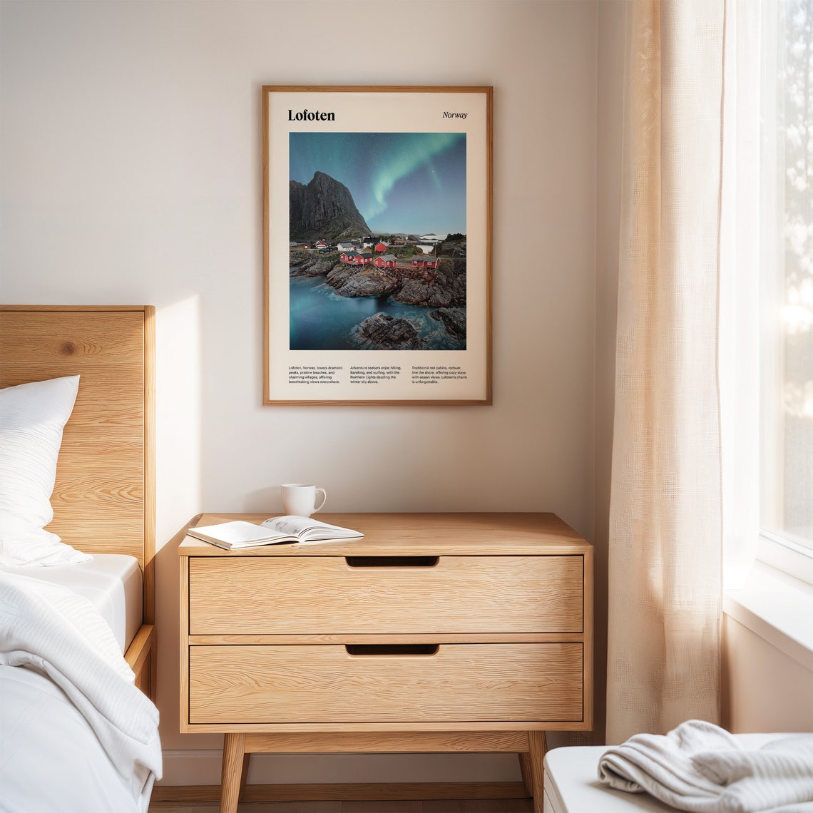 Lofoten Print Norway Poster Lofoten Wall Art Lofoten Art Print Lofoten Artwork Lofoten Photo Lofoten Travel - Image 2