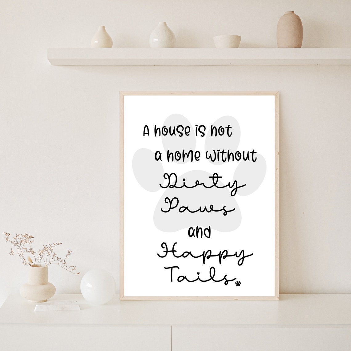 Art For Dog Lovers Dog Quotes Dog Quote Wall Art Print Dog Mum Print Funny Dog Quote Dog Mom White Lbdpmin001 - Image 8