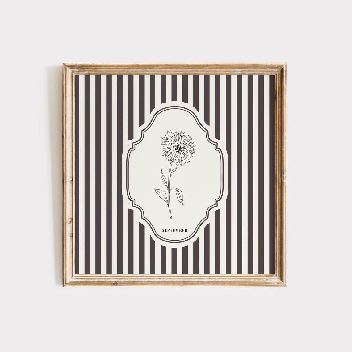 September Birth Flower - Personalized - Image 4