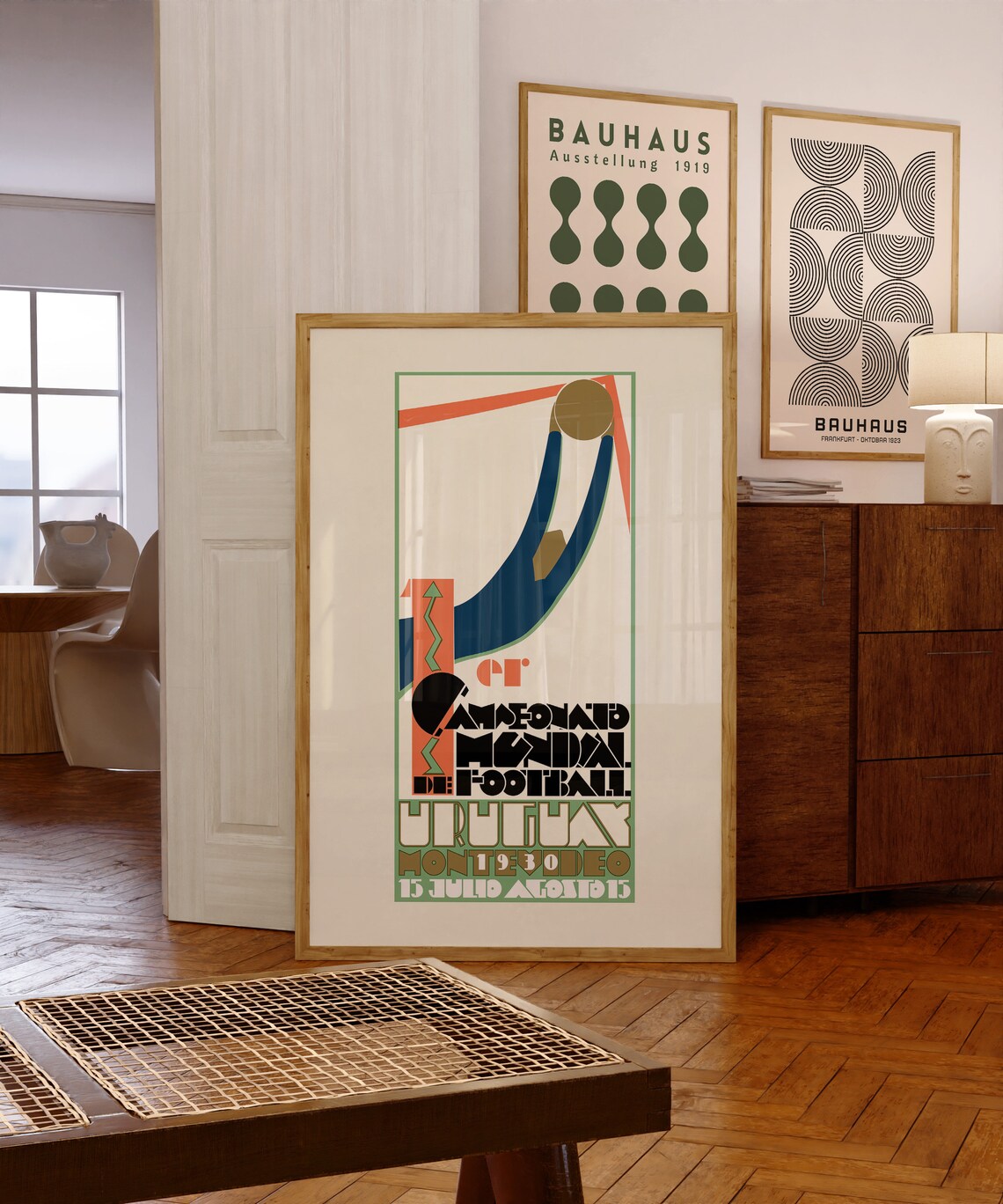 World Cup 1930 Vintage Football Poster Print - Image 3