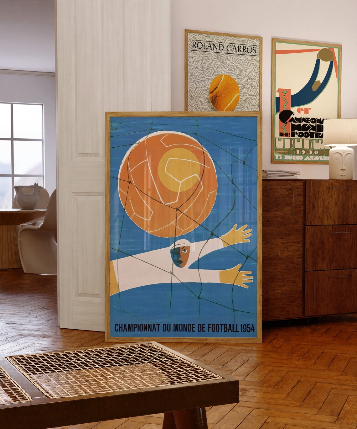 World Cup 1954 Vintage Football Travel Poster - Image 3