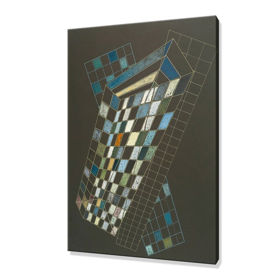 Wassily Kandinsky Kleine Flchen Small Planes 1936 Classic Design Abstract Decor Reproduction Print Wall Art
