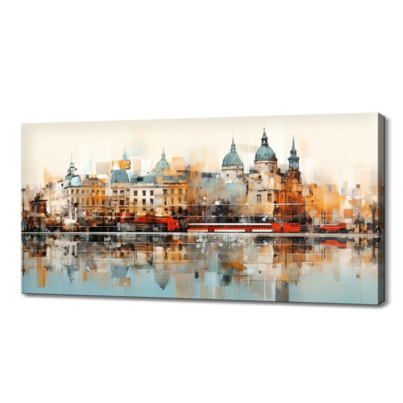 Vienna Capital of Austria Watercolor Travel Poster