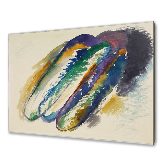 Wassily Kandinsky Draft For Composition Vii 1913 Classic Design Abstract Decor Reproduction Print Wall Art