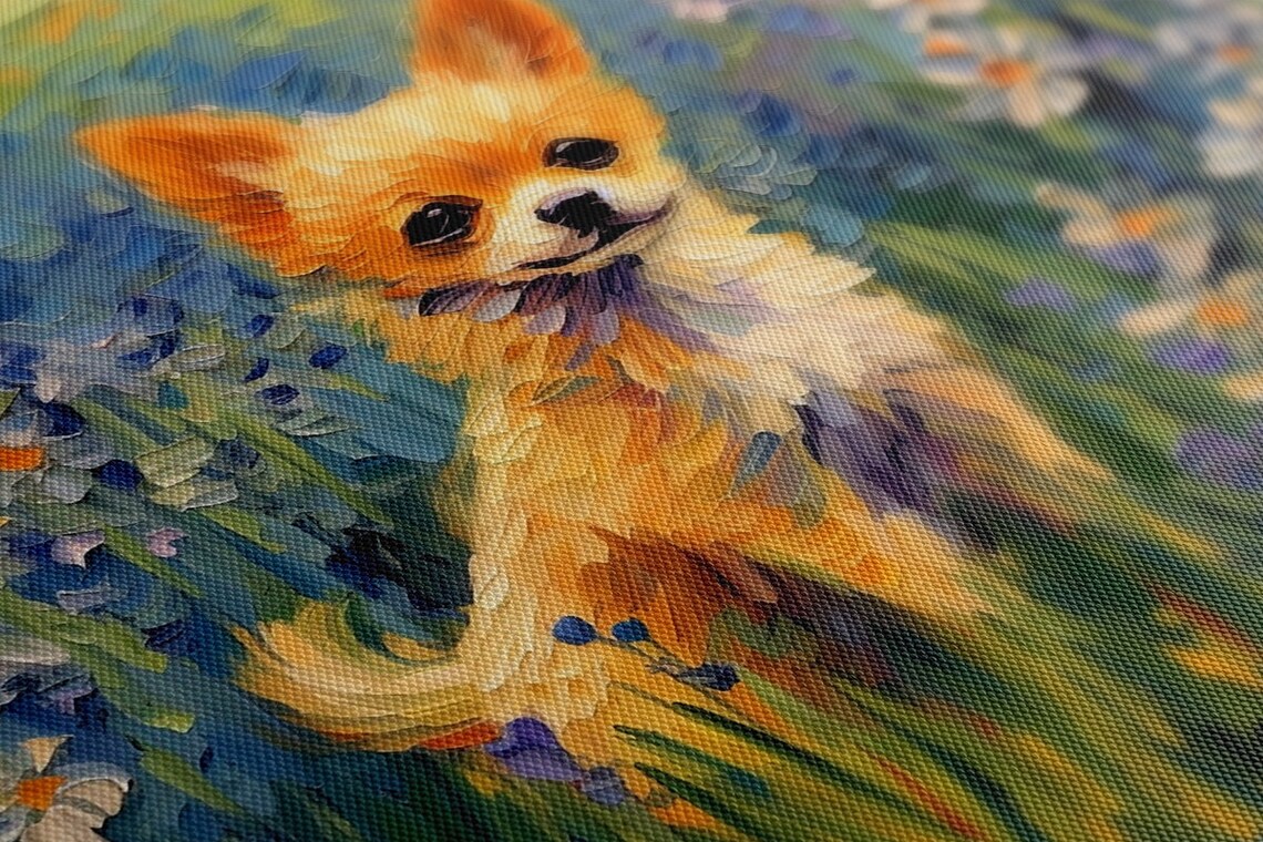 Chihuahua Dog Portrait Art Print, Pet Wall Art - Image 4