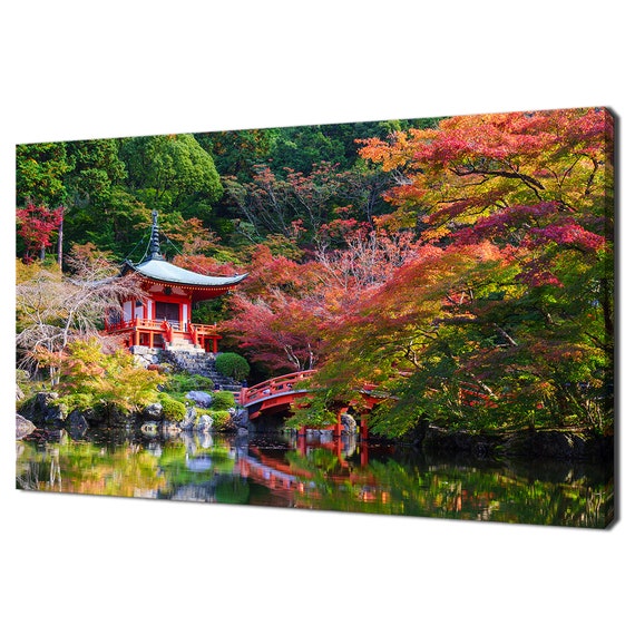 Daigoji Temple In Autumn Kyoto Japan Travel Poster