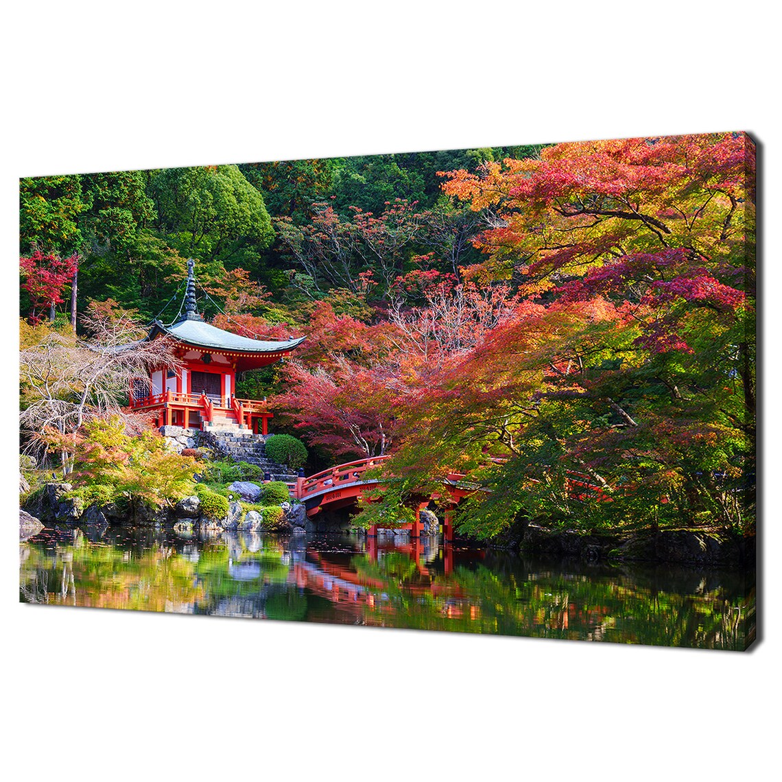 Daigoji Temple In Autumn Kyoto Japan Travel Poster