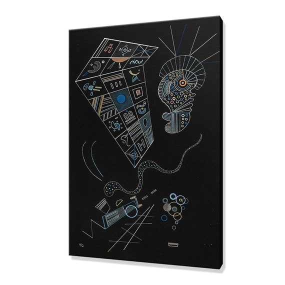 Wassily Kandinsky Ohne Titel 1941 Classic Design Abstract Decor Reproduction Print Wall Art