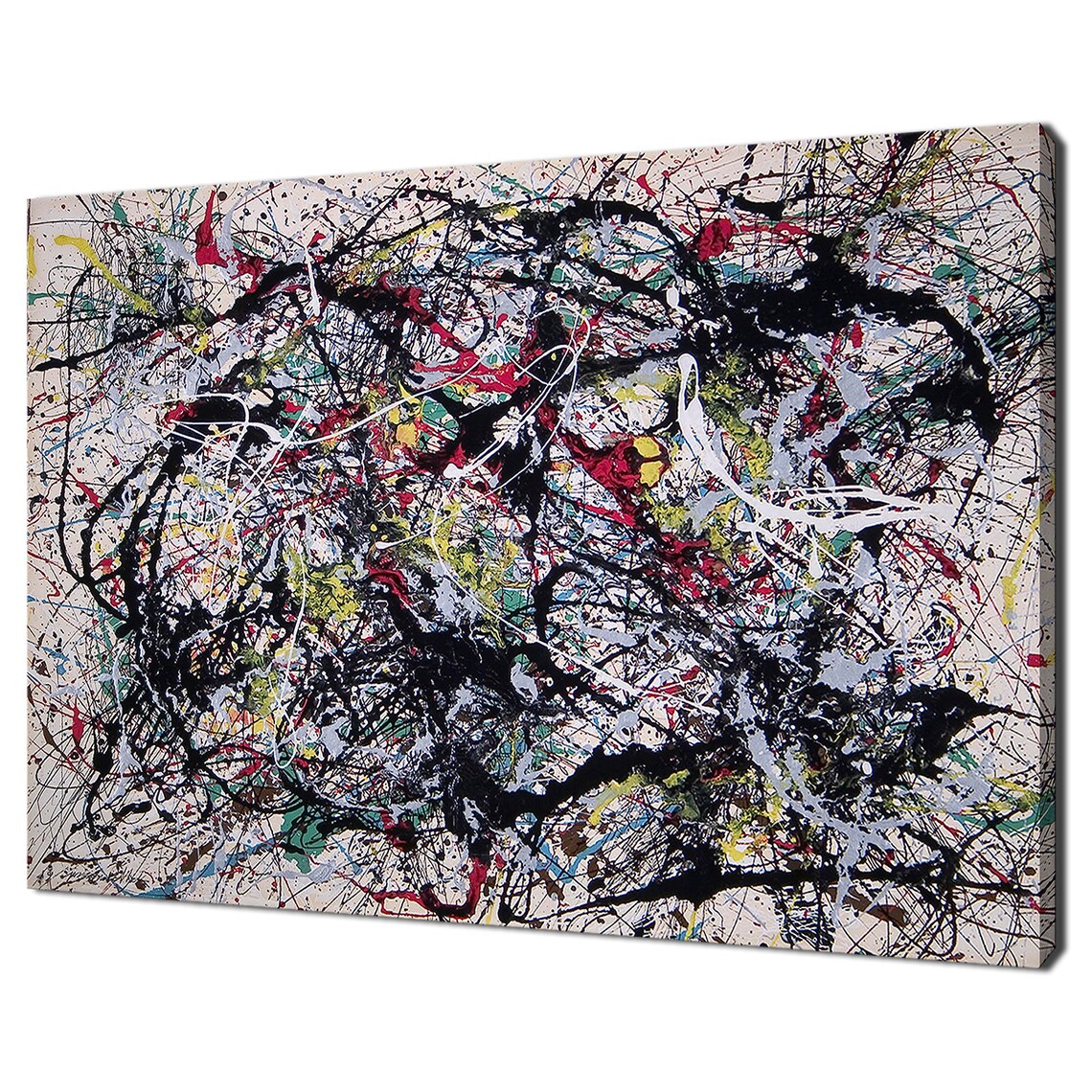 Jackson Pollock Number 34 Modern Design Art Print