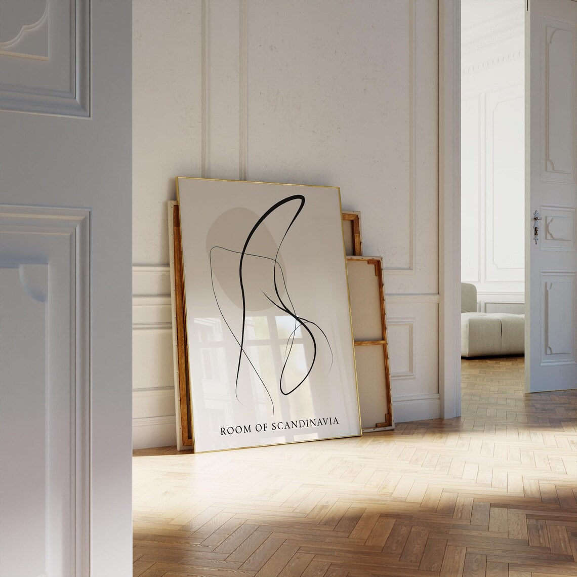 Minimalist Line Art, Scandinavian Abstract Silhouette - Image 4