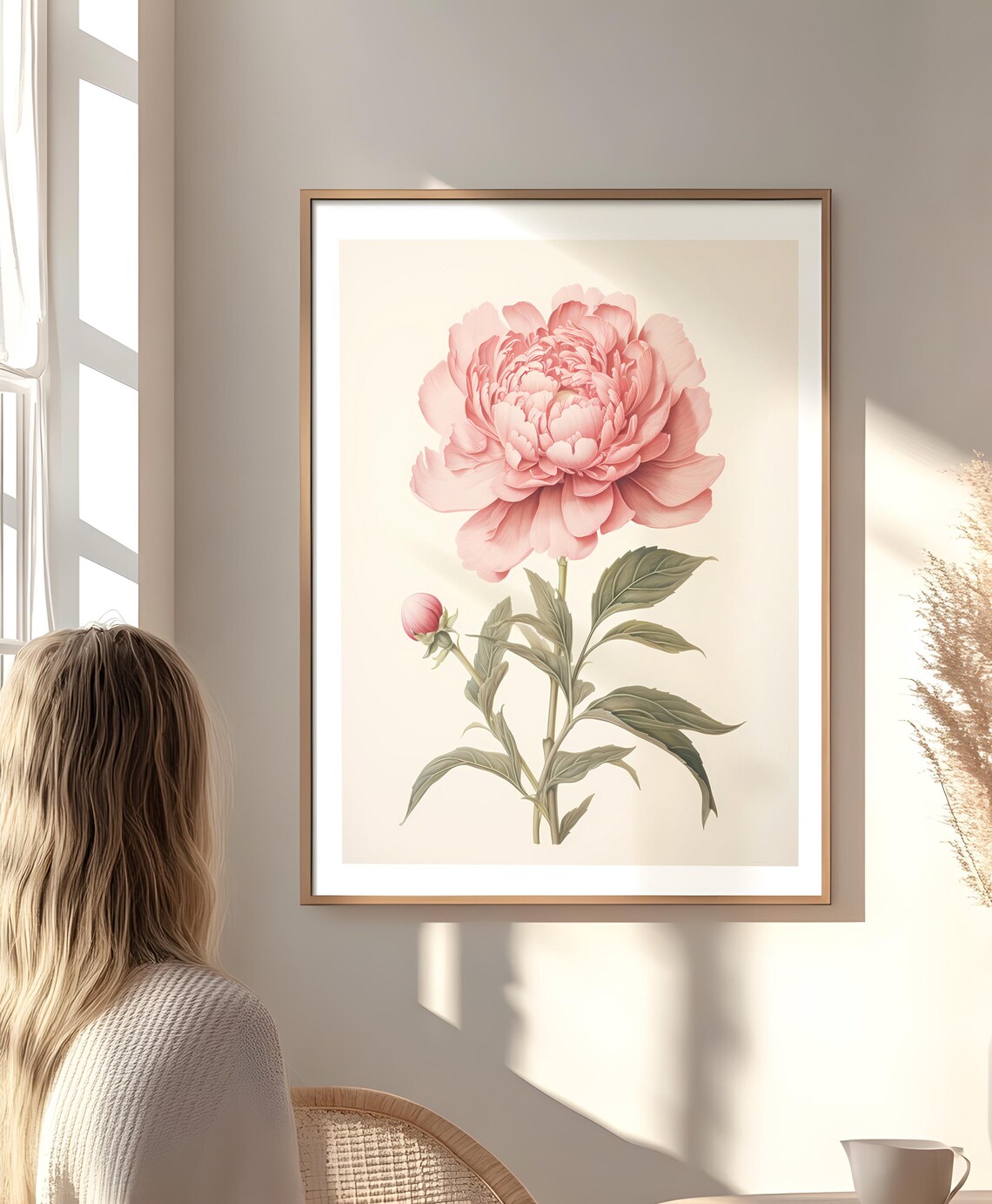 Vintage Rose Art Print, Antique Botanical Flower - Image 4