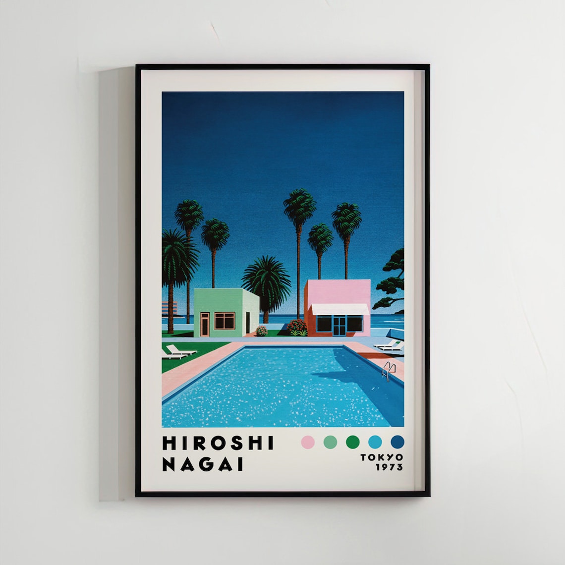 Hiroshi Nagai Japanese Vaporwave Art Print