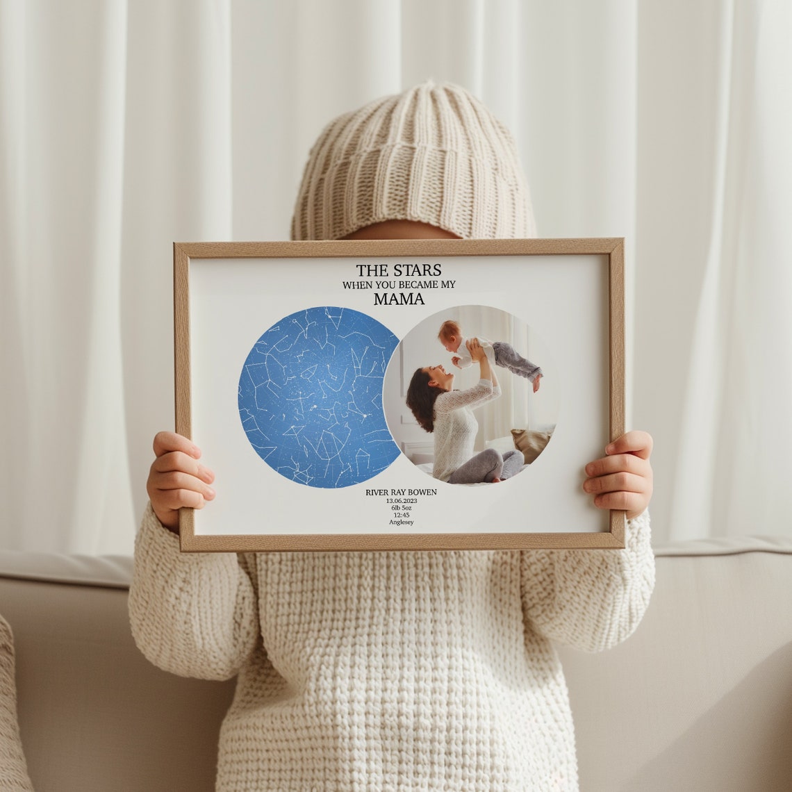 Custom Star Map Night Sky Poster, Personalized Gift - Image 3