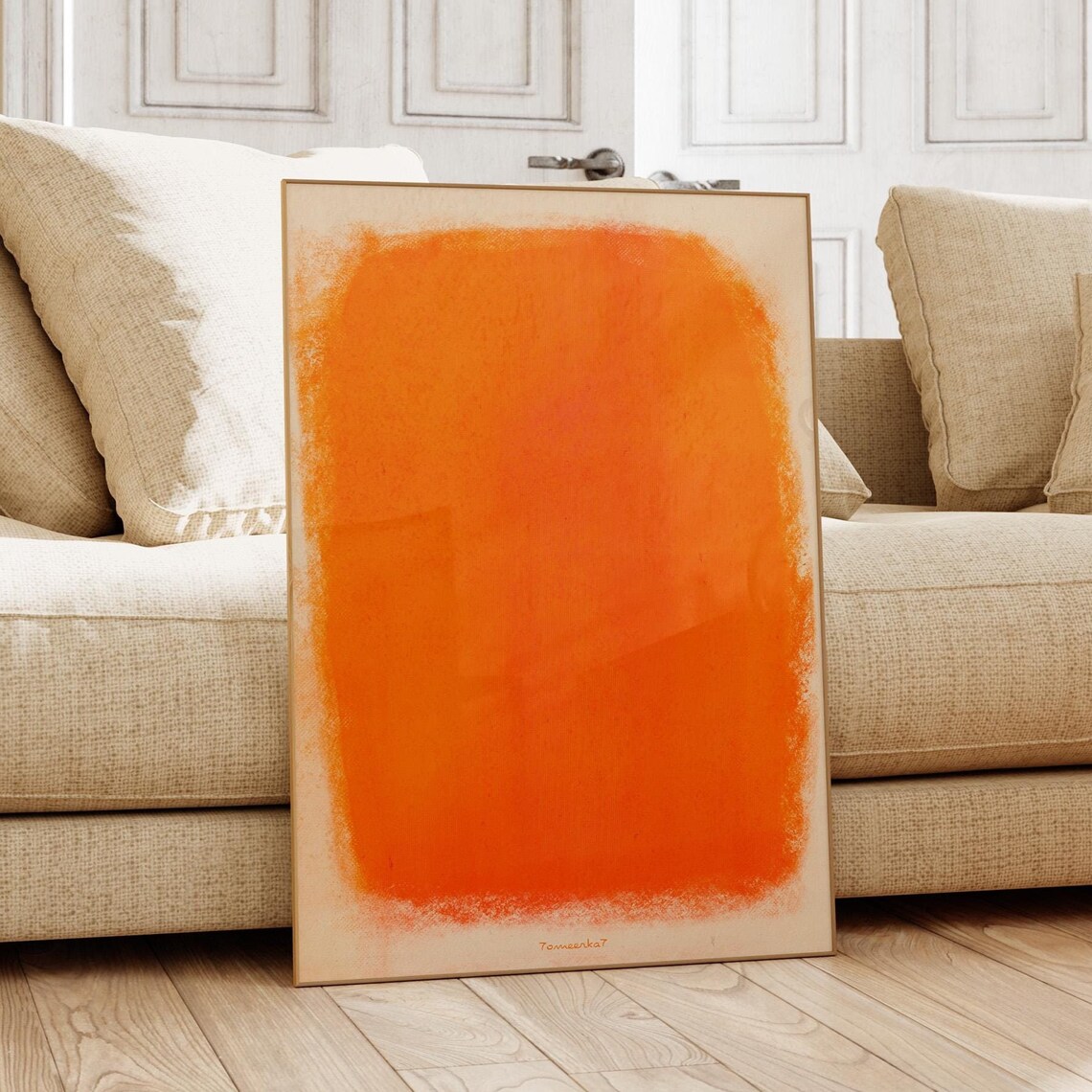 Creative Energy Abstract Poster, Positive Spiritual Art