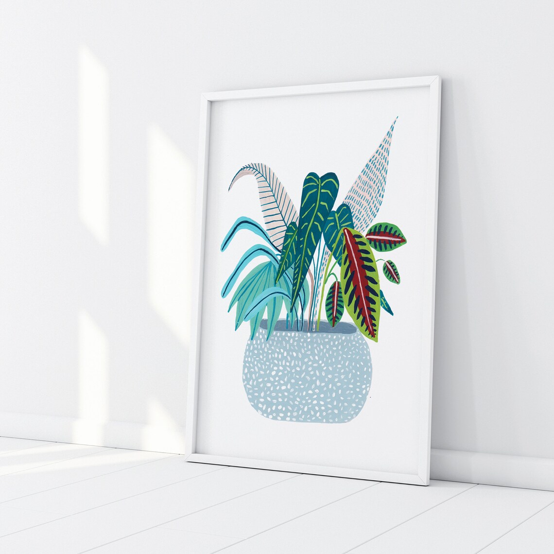 Botanical Print of House Plants, Kitchen Decor - Image 3