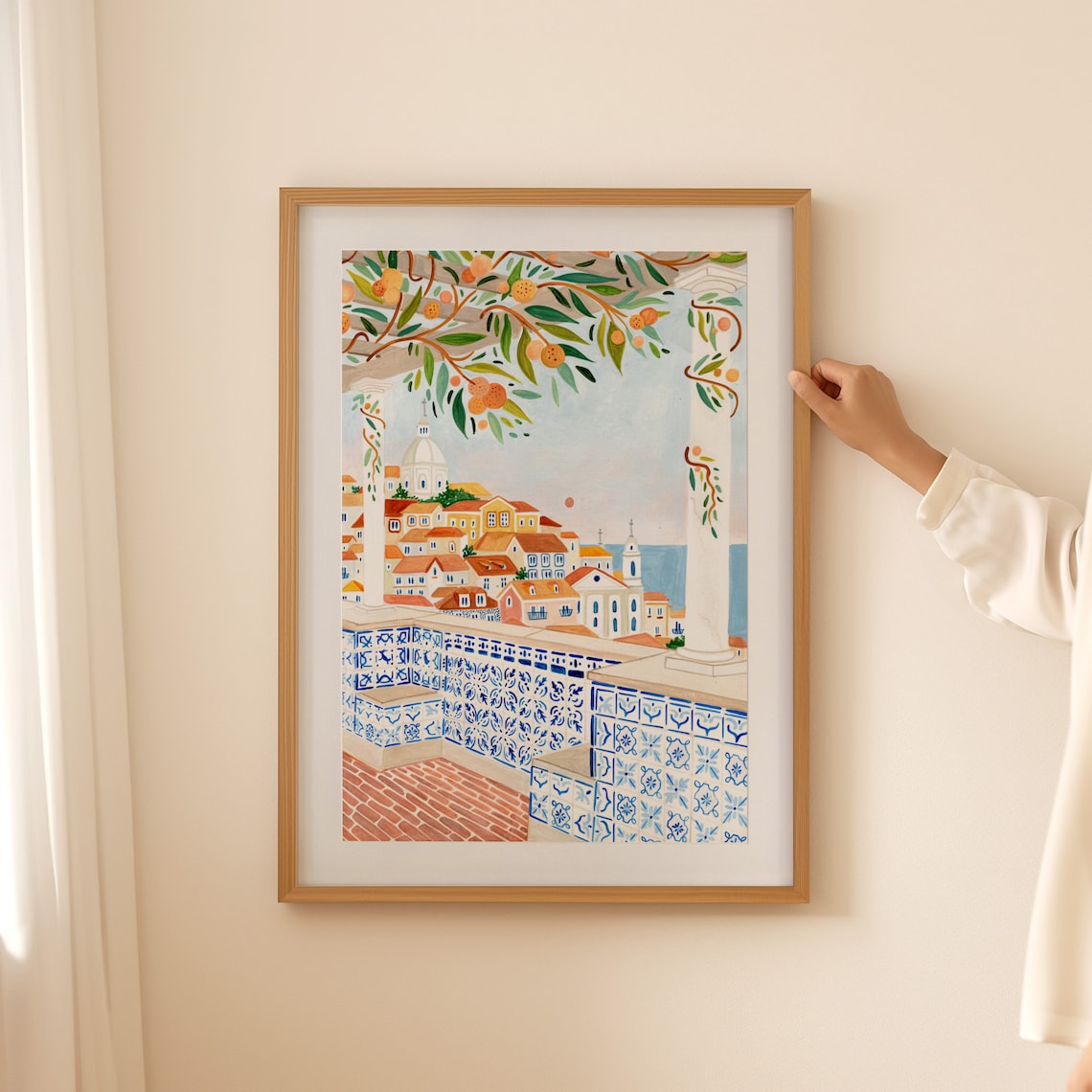 Lisbon Portugal Travel Poster, Europe Home Decor - Image 4