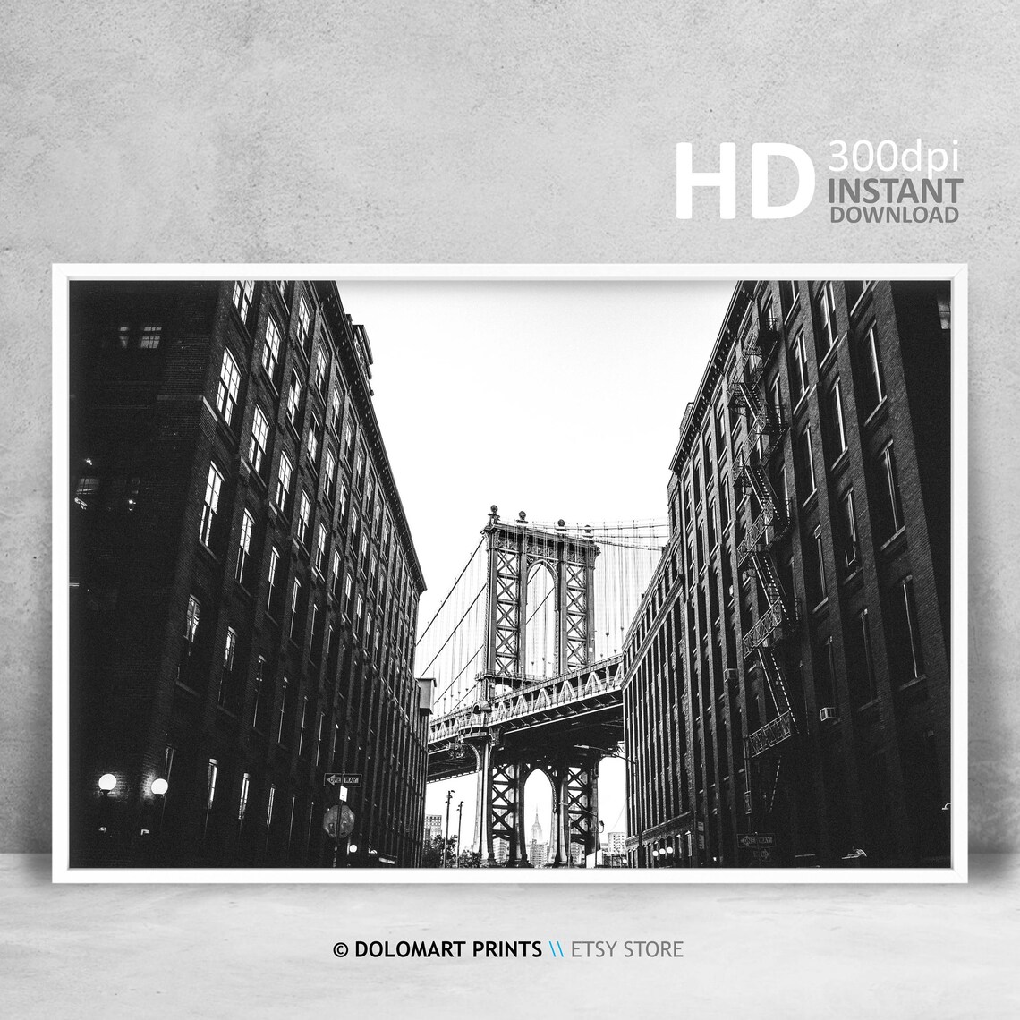 New York Brooklyn Contemporary Architecture Art Print