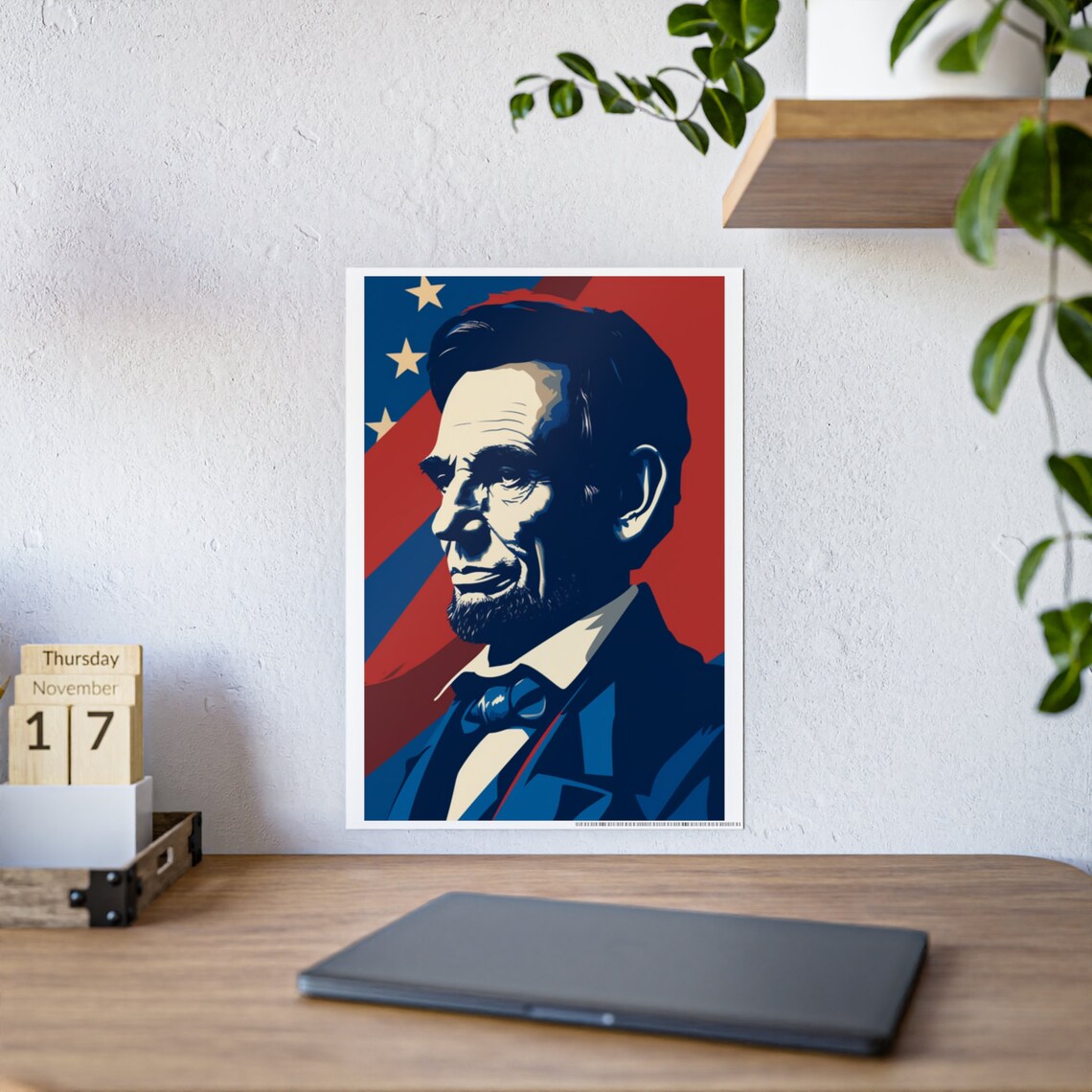 Abraham Lincoln Campaign Poster, Birthday Gift - Image 6