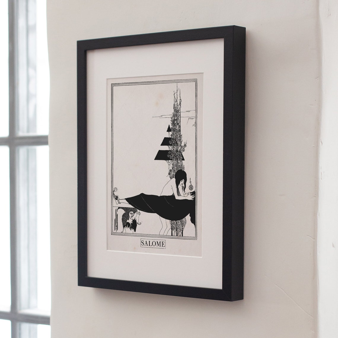 Aubrey Beardsley Salome A Platonic Lament Oscar Wilde Art Print - Image 3