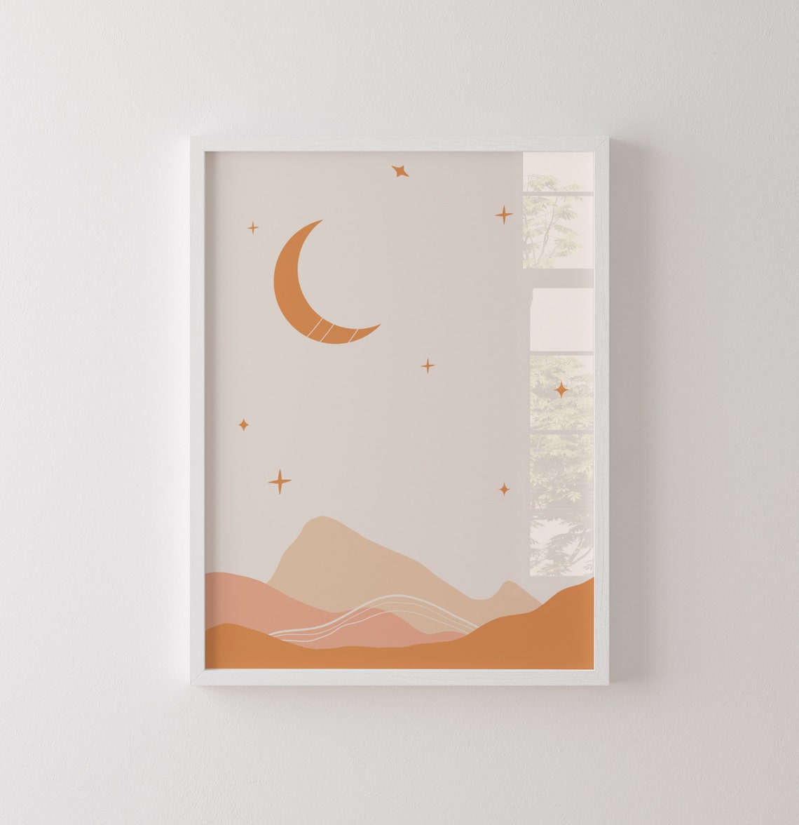 Boho Prints Boho Landscape Aesthetic Decor Sunshine Nursery Abstract Art Rainbows Boho Prints - Image 5