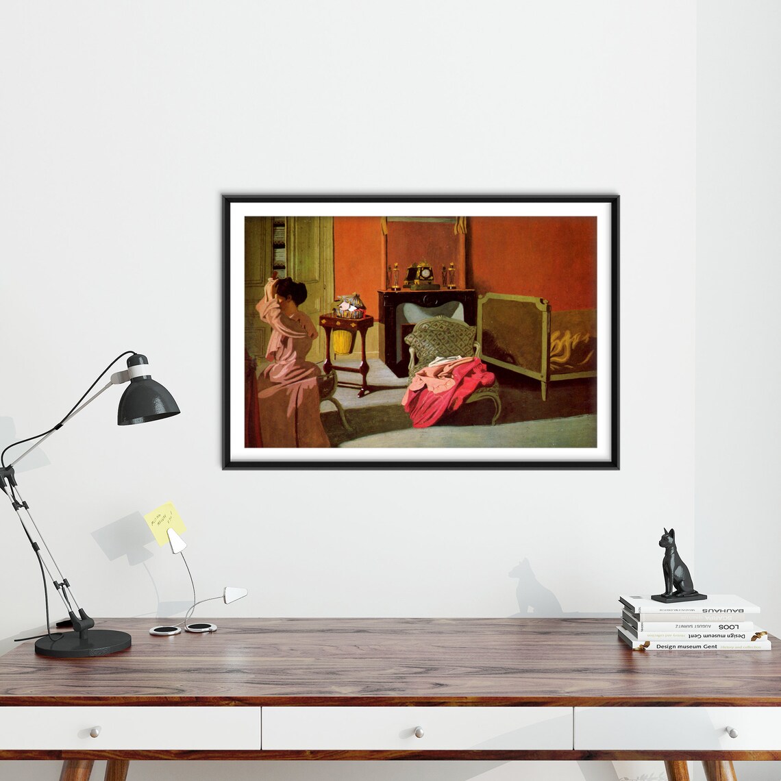 Felix Vallotton Woman Combing Hair 1900 Painting Bedroom Poster Decor - Image 3