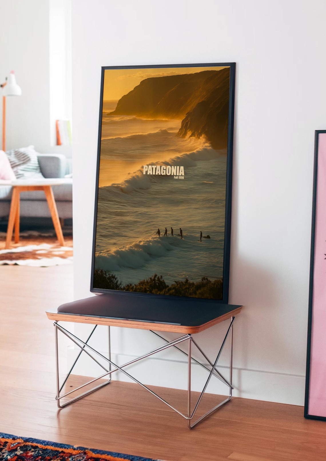 Patagonia Surf Adventure, Vintage Surf Travel Poster - Image 4